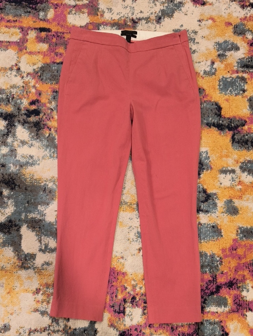 J. Crew Martie Pants in Dusty Coral Pink - See Photos